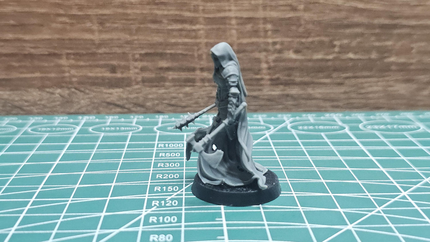 3D Printed miniature: Wraith Pilgrims - Nuns by Crab Miniatures - Trench Crusade compatible - Trench ghosts