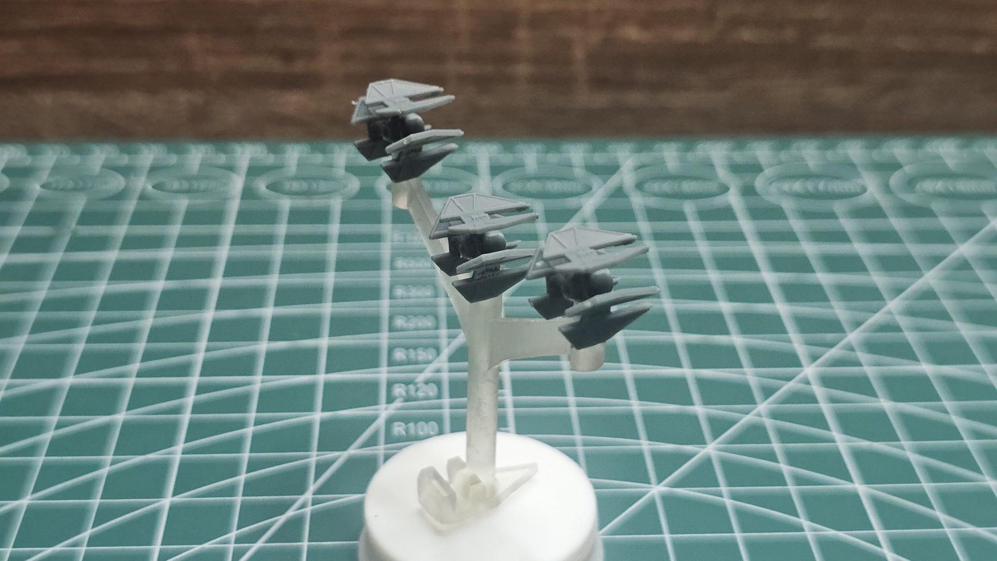 SW Armada Imperial Tie Defender 9pcs - Wargaming - Table top - 3D printed miniatures