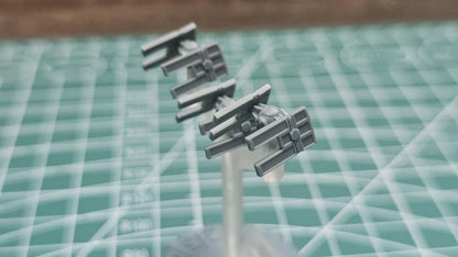 Imperial Tie Droid Squadron (9pcs): 3D Printed Armada proxy