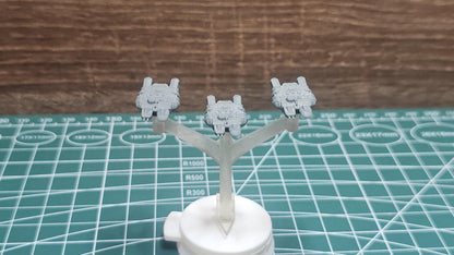 SW Armada Rebels H Wing 9pcs - Wargaming - Table top - 3D printed miniatures