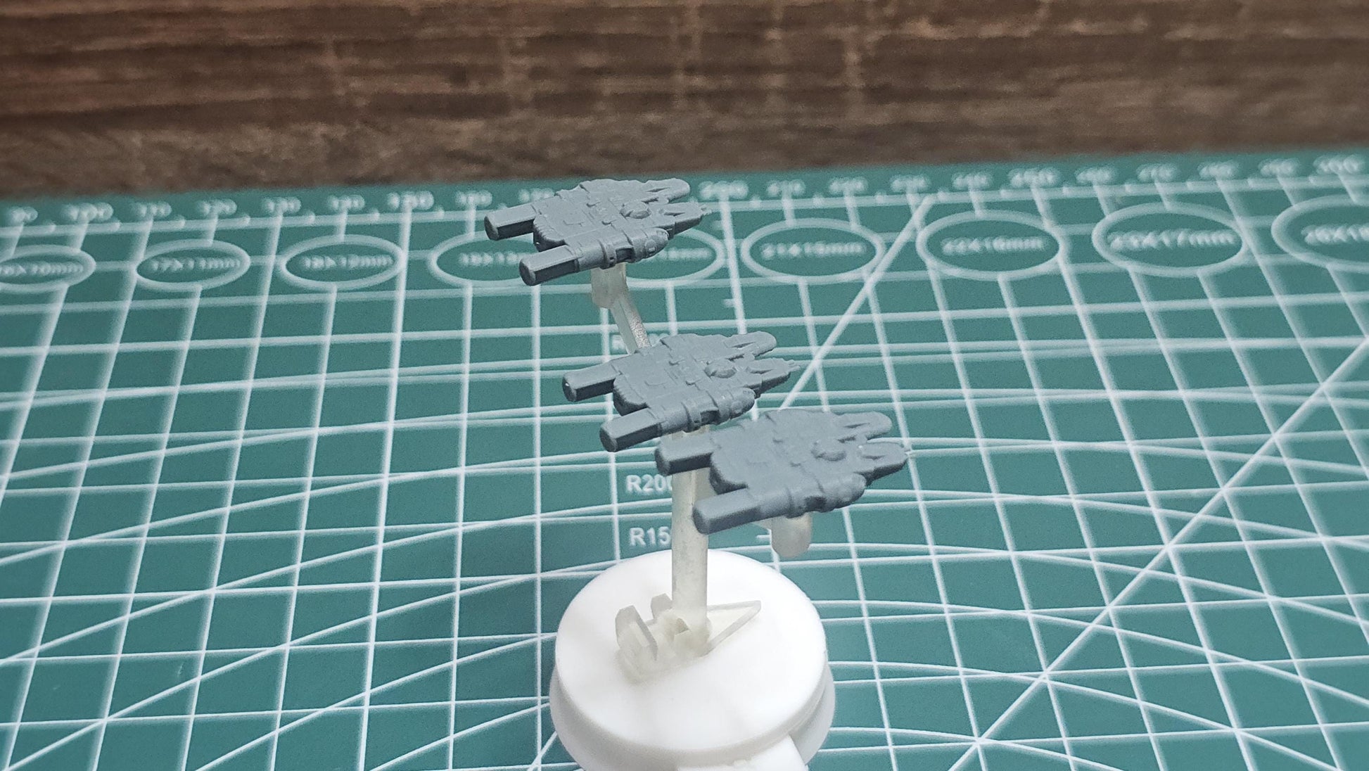 SW Armada Rebels H Wing 9pcs - Wargaming - Table top - 3D printed miniatures