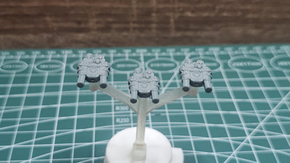 SW Armada Rebels H Wing 9pcs - Wargaming - Table top - 3D printed miniatures
