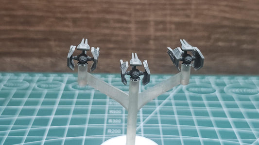 Imperial Tie Oppressor Squadron (9pcs): 3D printed SW Armada proxy