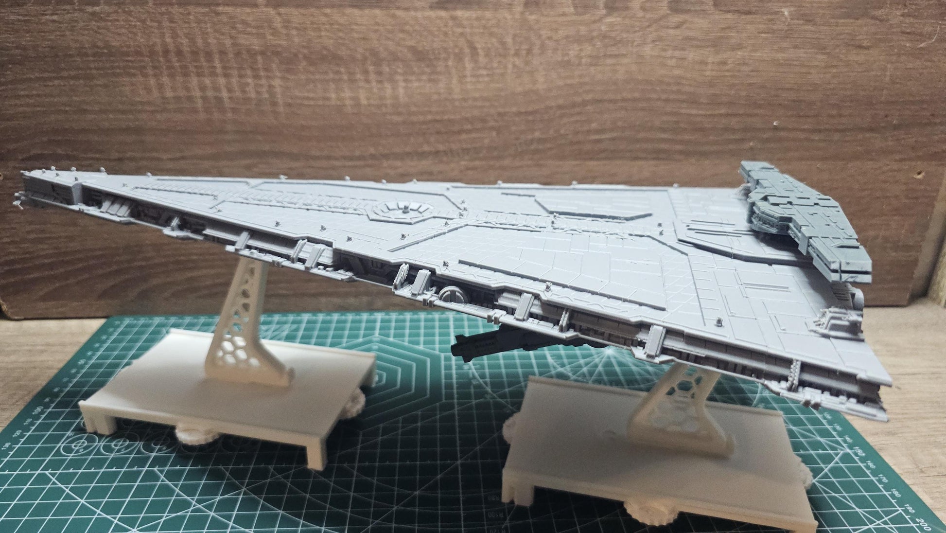 First Order Mandator IV-class Siege Dreadnought: 3D printed SW Armada proxy
