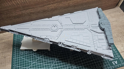 First Order Mandator IV-class Siege Dreadnought: 3D printed SW Armada proxy