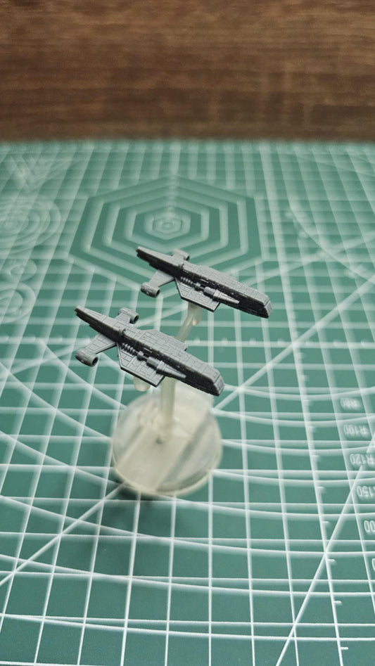 Gozanti class Assault Carriers 4pcs: 3D Printed Armada proxy