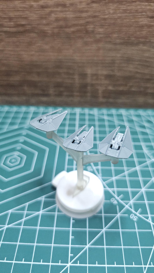 Imperial Tie Reaper Squadron (9pcs): 3D printed SW Armada proxy