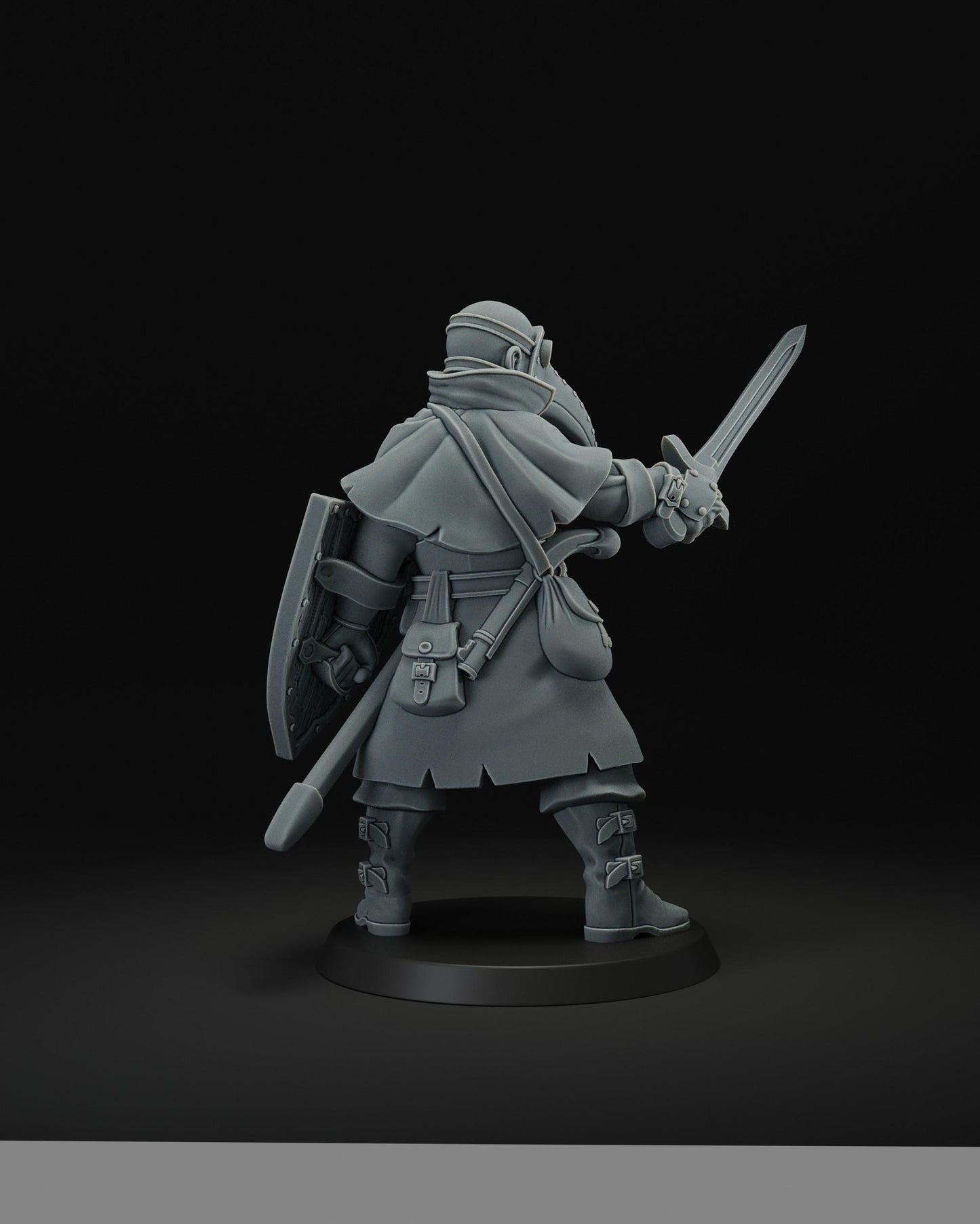 Plague doctor | JK Remo | Wargaming | Tabletop | 3D printed miniature | Trench Crusade compatible | Pilgrim