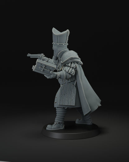 Papal Cleric | JK Remo | Wargaming | Tabletop | 3D printed miniature | Trench Crusade compatible | Pilgrim