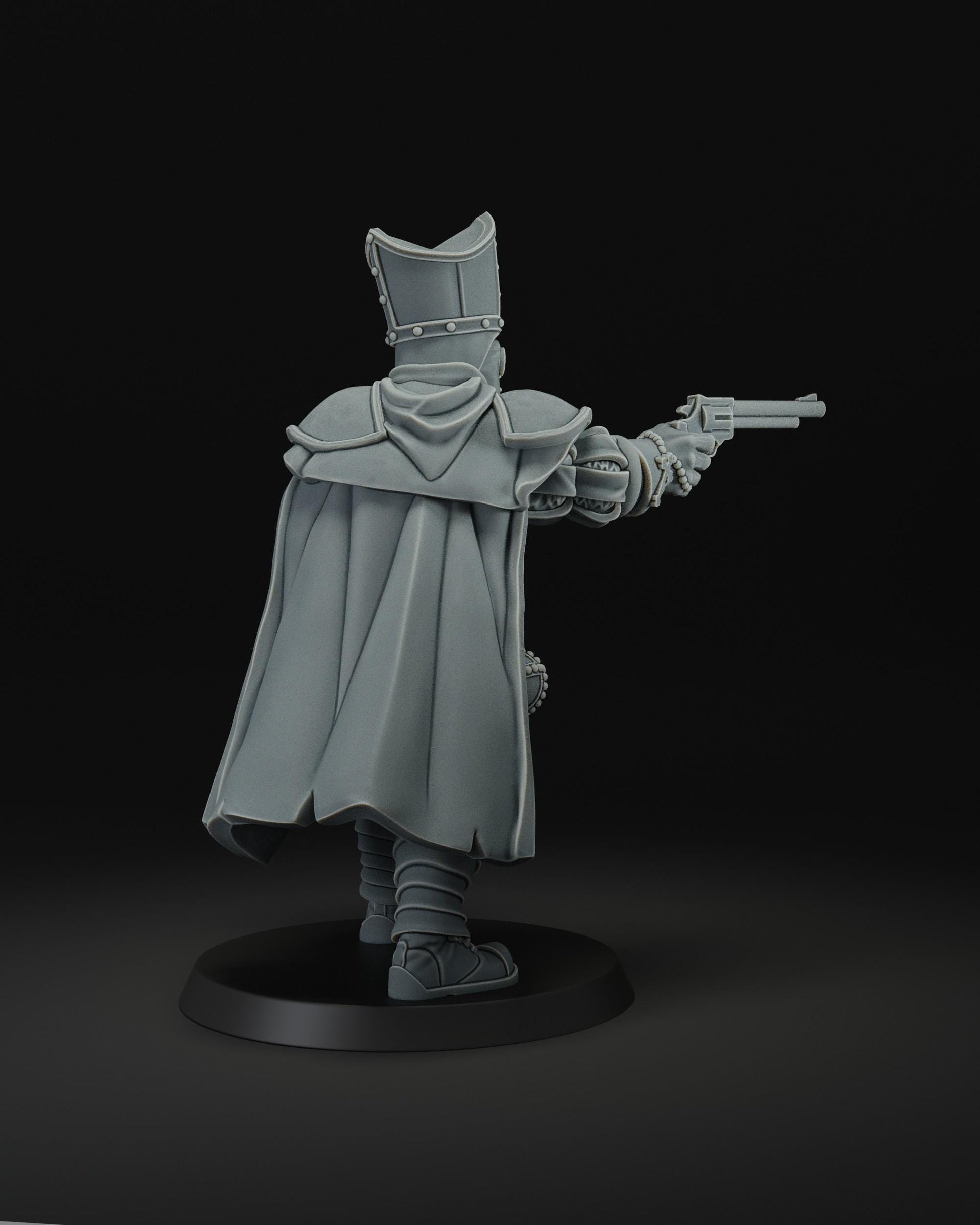 Papal Cleric | JK Remo | Wargaming | Tabletop | 3D printed miniature | Trench Crusade compatible | Pilgrim