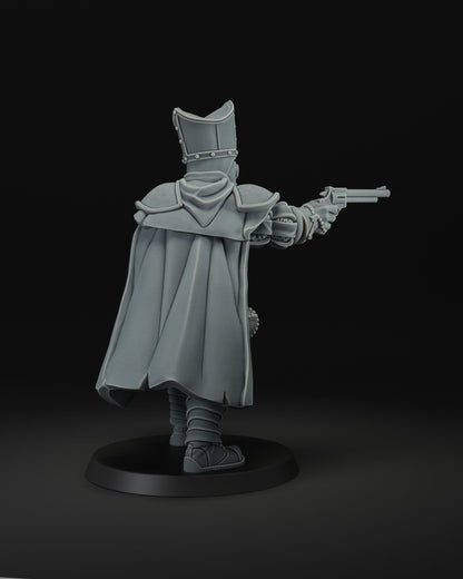 Papal Cleric | JK Remo | Wargaming | Tabletop | 3D printed miniature | Trench Crusade compatible | Pilgrim