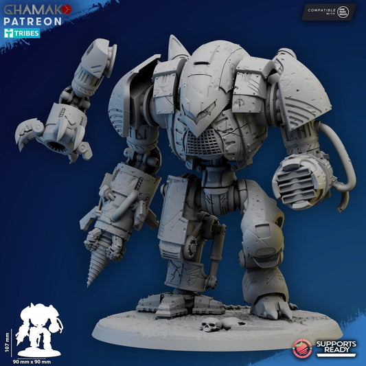 Wardroid | Ghamak | Wargaming | 3D printed miniature | OPR compatible