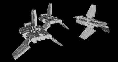 Imperial Sentinel class landing Kraft 4pcs : 3D Printed Armada proxy