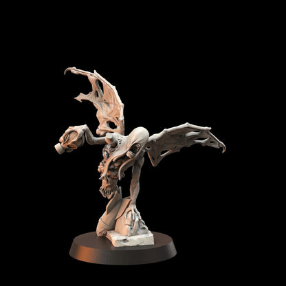 3D Printed miniature: Candle of Heresy - Flying slaves by Crab Miniatures - Trench Crusade compatible - Black Grail