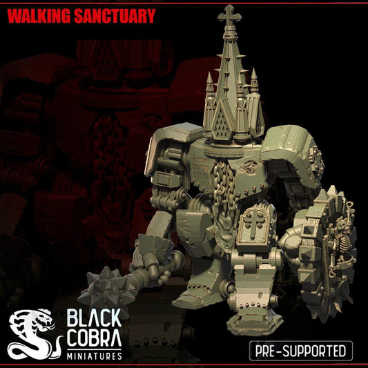 3D printed miniature: Exiles - Anchorite Shrine by BlackCobra Miniatures - Trench Crusade compatible