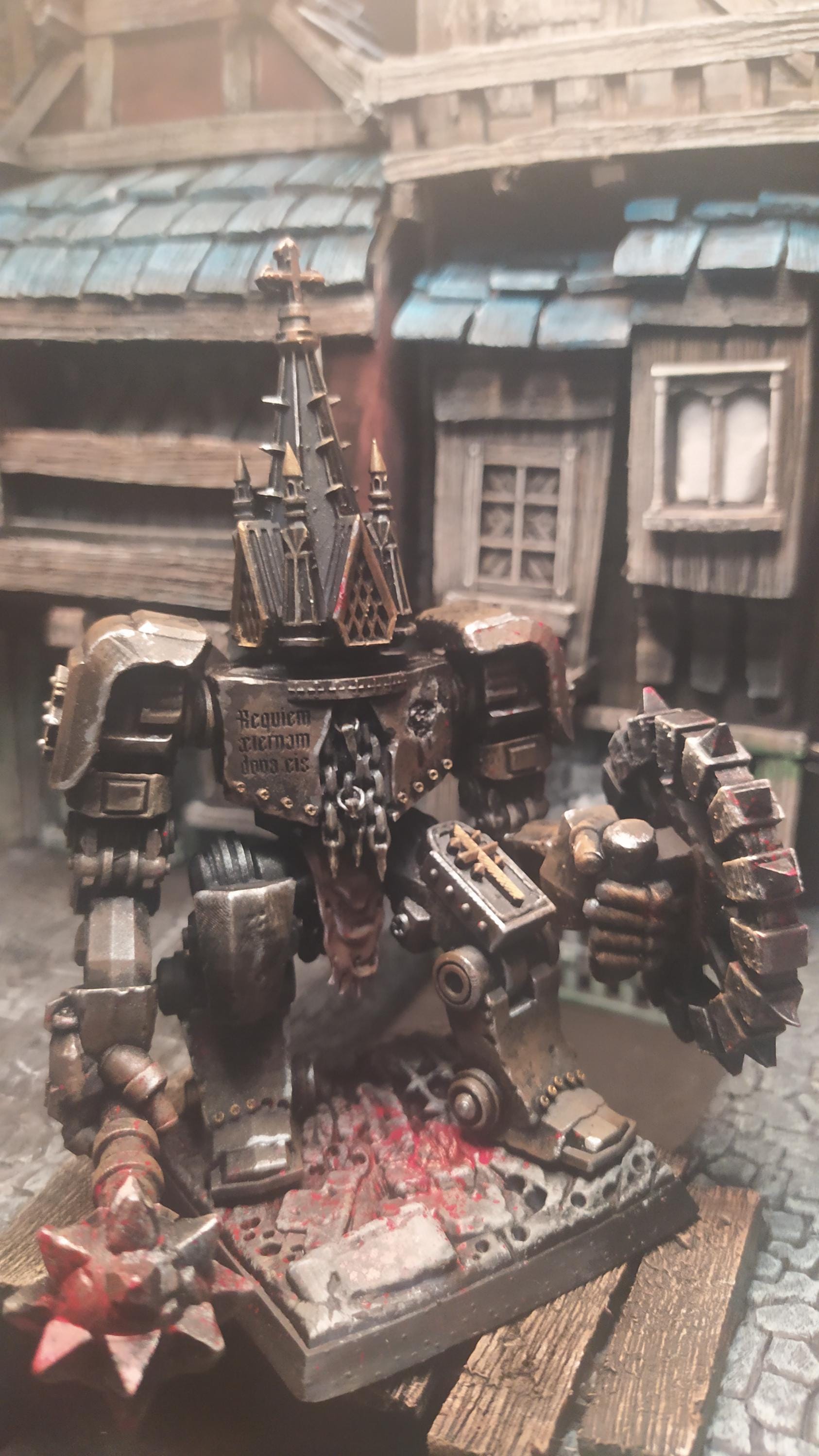 3D printed miniature: Exiles - Anchorite Shrine by BlackCobra Miniatures - Trench Crusade compatible