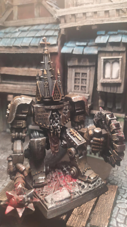 3D printed miniature: Exiles - Anchorite Shrine by BlackCobra Miniatures - Trench Crusade compatible