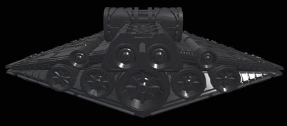 Republic Praetor-class Battlecruiser : 3D printed SW Armada proxy