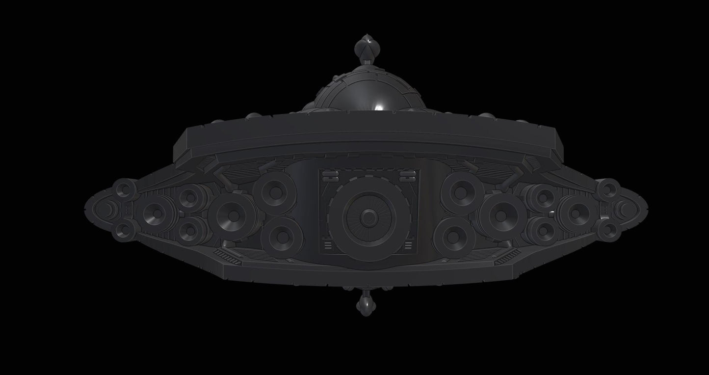 Rebel MC90-class Star Cruiser "Redma" : 3D printed SW Armada proxy