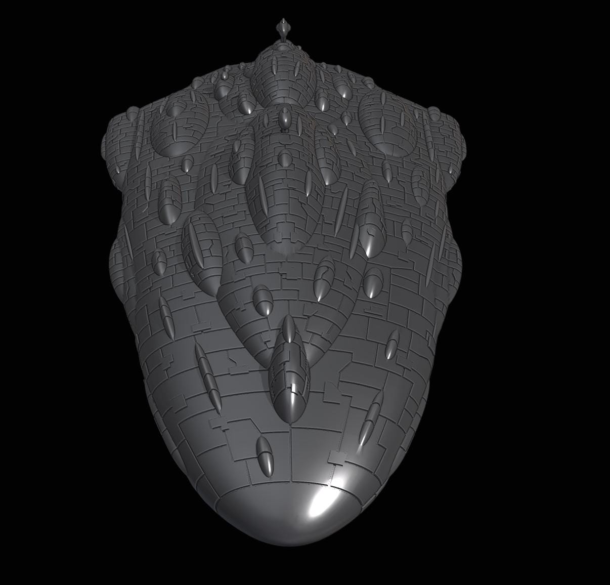 Rebel MC90-class Star Cruiser "Redma" : 3D printed SW Armada proxy