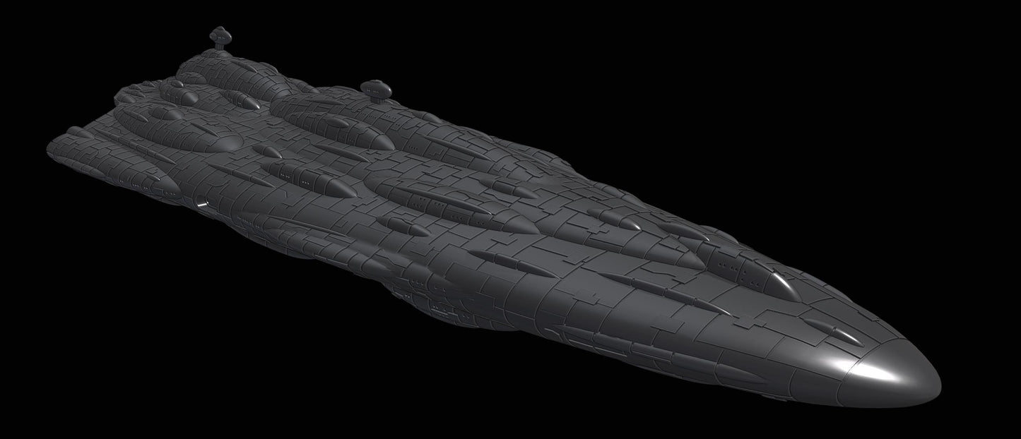 Rebel MC90-class Star Cruiser "Redma" : 3D printed SW Armada proxy