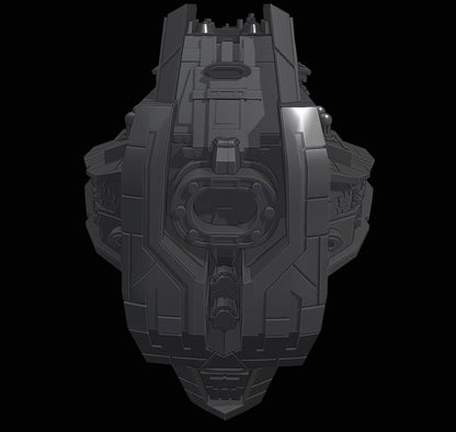 New Republic Nadiri Starhawk : 3D printed SW Armada proxy