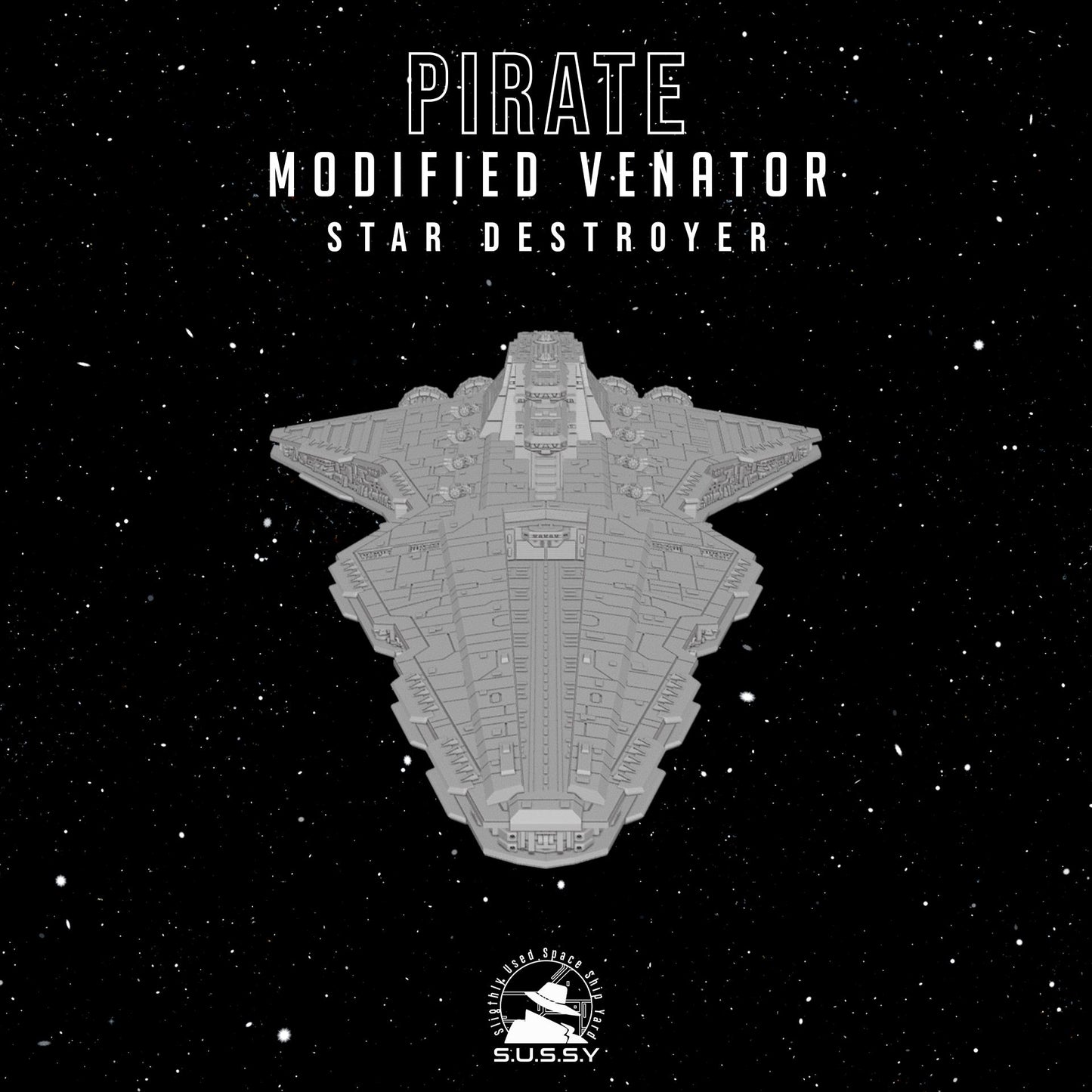 Pirate Venator Star Destroyer - SW Armada proxy