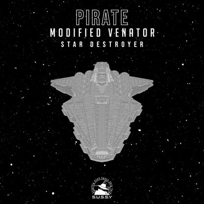 Pirate Venator Star Destroyer - SW Armada proxy