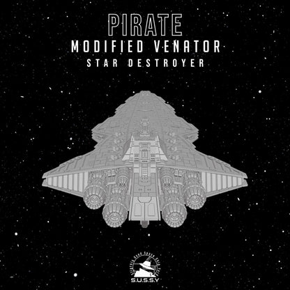 Pirate Venator Star Destroyer - SW Armada proxy