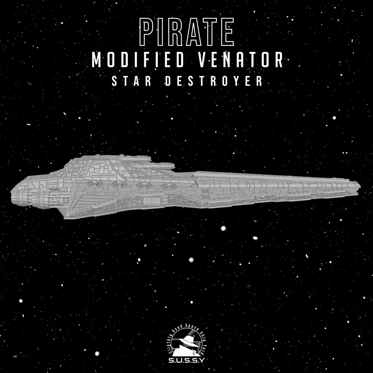 Pirate Venator Star Destroyer - SW Armada proxy