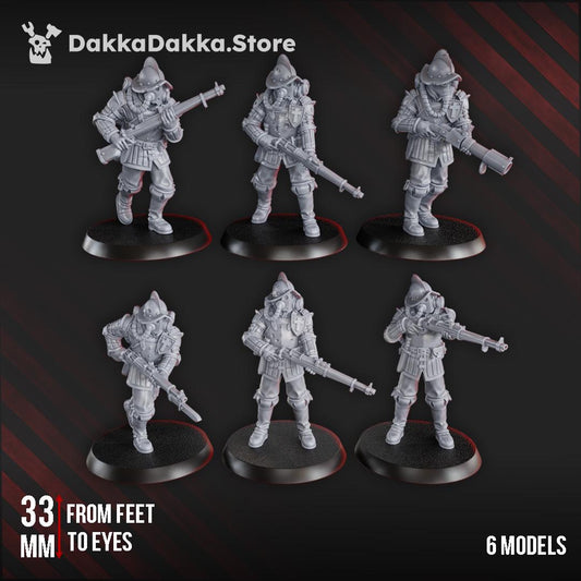 Cortez's conquistadors | DakkaDakka | Wargaming | Tabletop | 3D printed miniature | Trench Crusade compatible