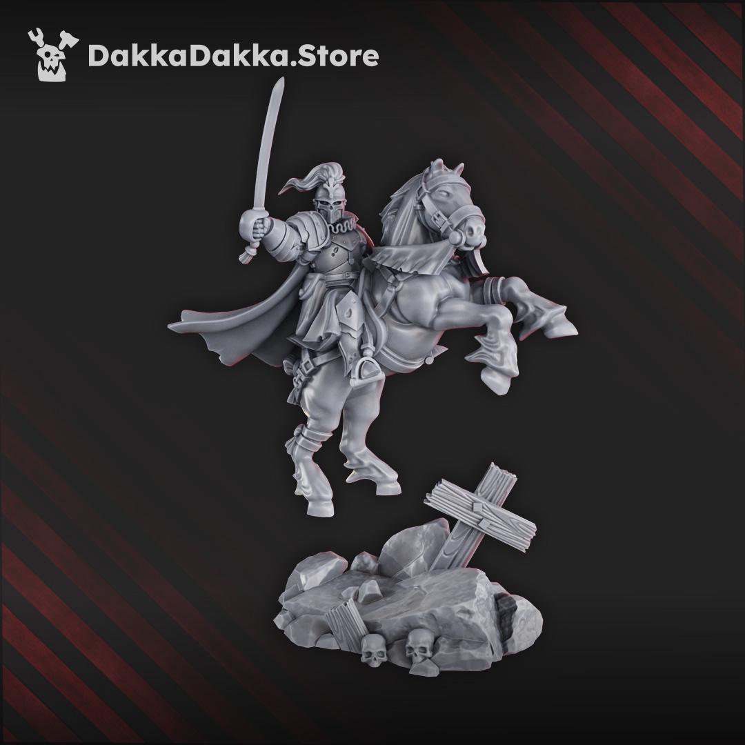 Don Miguel de Espinosa Cortes | DakkaDakka | Wargaming | Tabletop | 3D printed miniature | Trench Crusade compatible