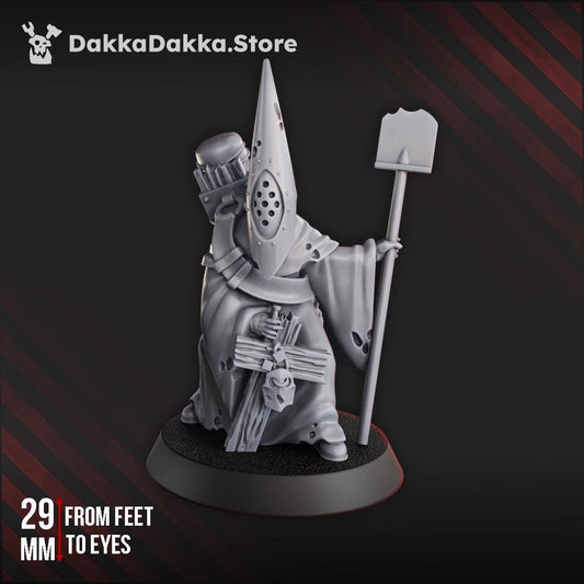 Gravekeeper | DakkaDakka | Wargaming | Tabletop | 3D printed miniature | Trench Crusade compatible