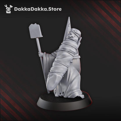 Gravekeeper | DakkaDakka | Wargaming | Tabletop | 3D printed miniature | Trench Crusade compatible