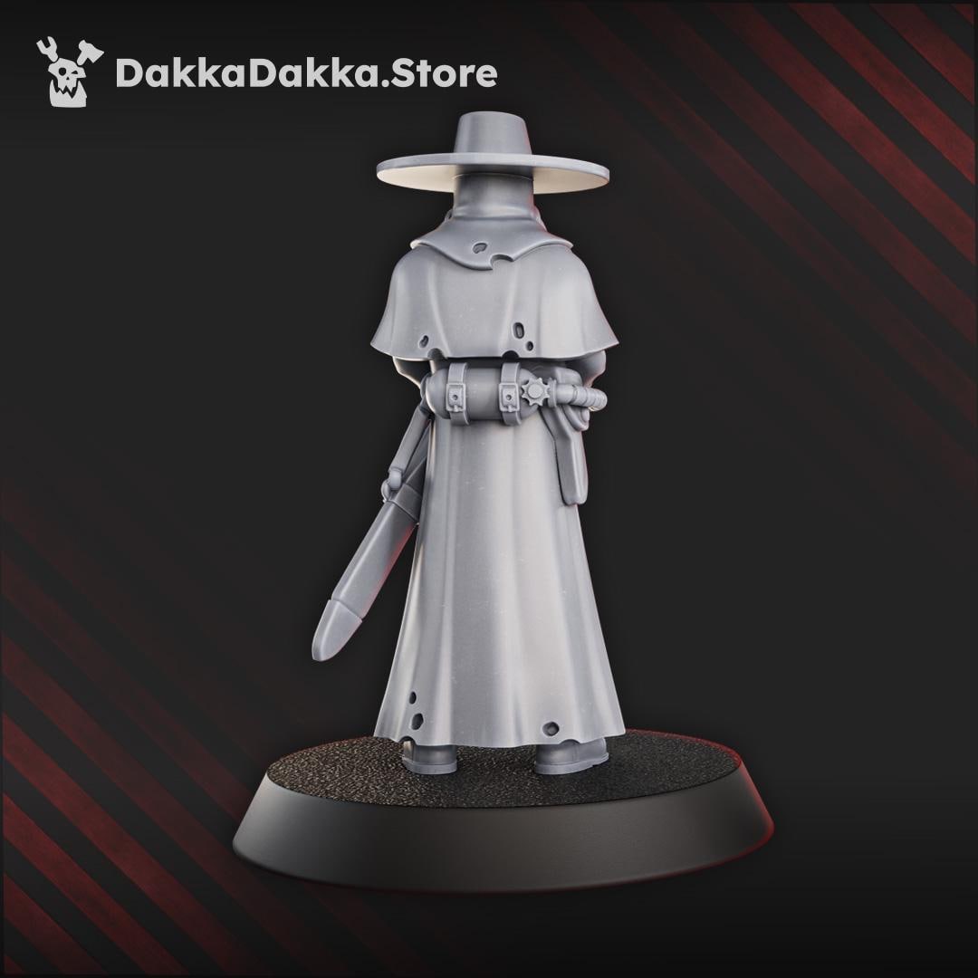Torquemadas Priest | DakkaDakka | Wargaming | Tabletop | 3D printed miniature | Trench Crusade compatible