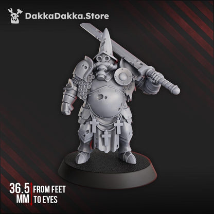 Verdugo Inquisitorial | DakkaDakka | Wargaming | Tabletop | 3D printed miniature | Trench Crusade compatible