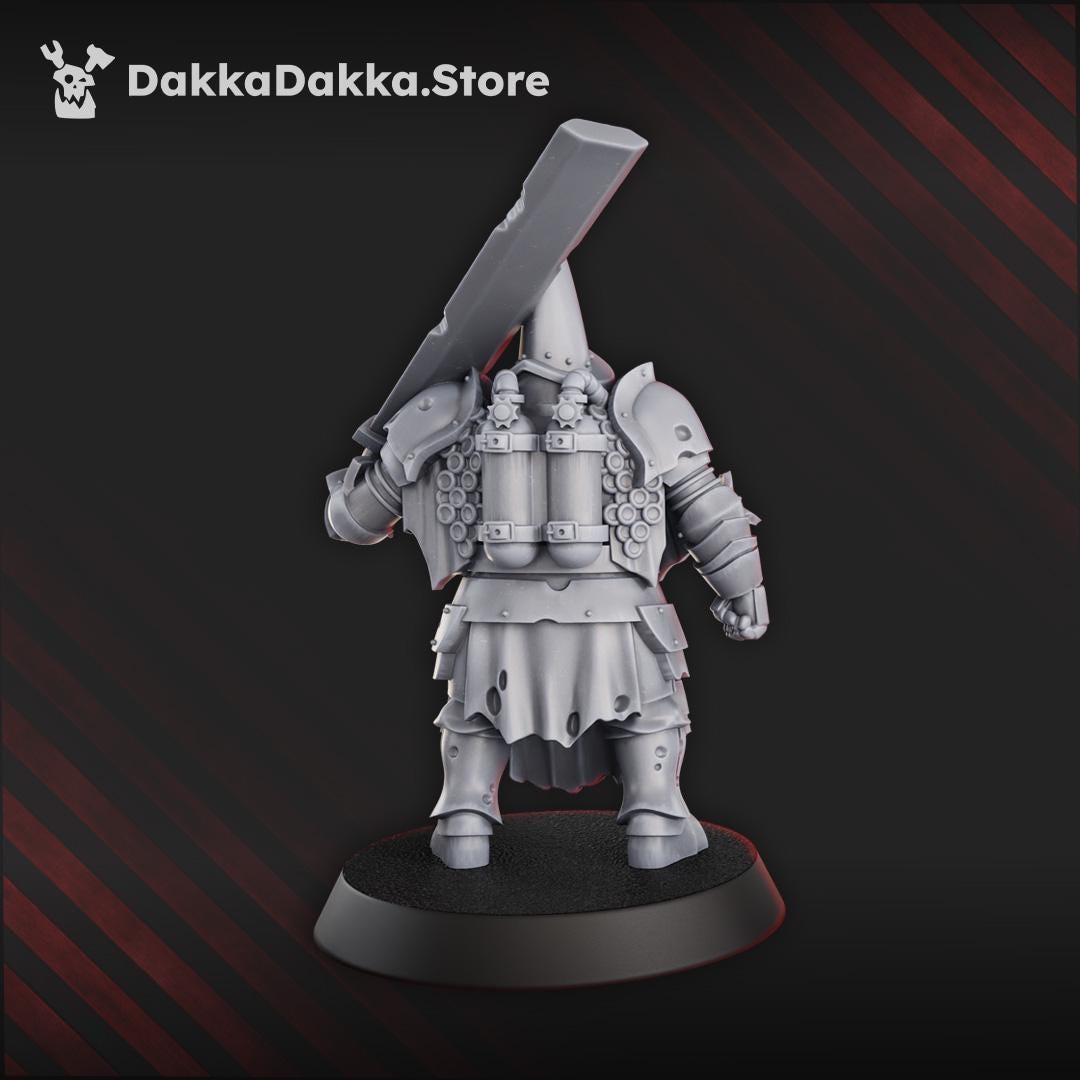 Verdugo Inquisitorial | DakkaDakka | Wargaming | Tabletop | 3D printed miniature | Trench Crusade compatible