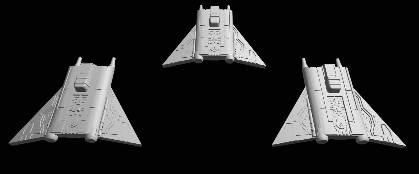 SW Armada Imperial I7 Howl runner 9pcs - Wargaming - Table top - 3D printed miniatures