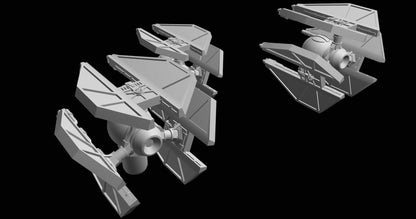 SW Armada Imperial Tie Defender 9pcs - Wargaming - Table top - 3D printed miniatures
