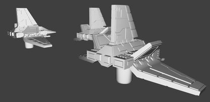 SW Armada Imperial Tie Starwing 9pcs - Wargaming - Table top - 3D printed miniatures