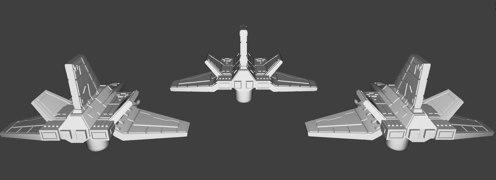 SW Armada Imperial Tie Starwing 9pcs - Wargaming - Table top - 3D printed miniatures