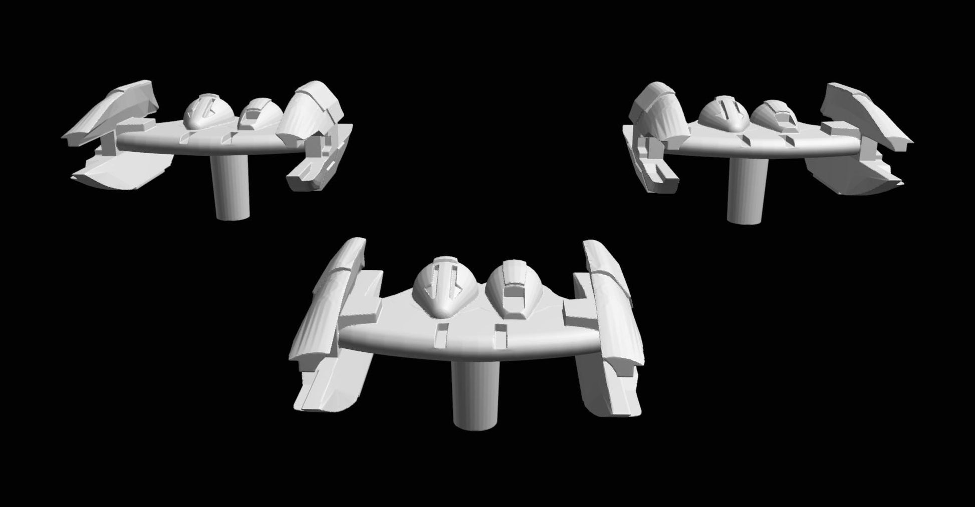 SW Armada CIS Hyena Bomber 6pcs - Wargaming - Table top - 3D printed miniatures