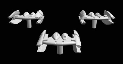 SW Armada CIS Hyena Bomber 6pcs - Wargaming - Table top - 3D printed miniatures