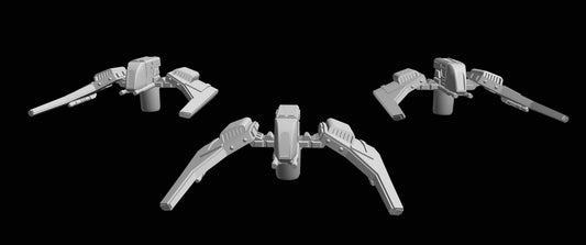 SW Armada CIS Droid Sabaoth Figther 9pcs - Wargaming - Table top - 3D printed miniatures
