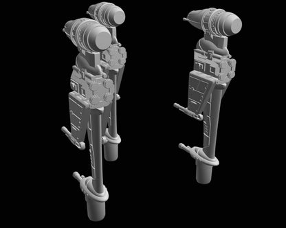 SW Armada Rebels B Wing 9pcs - Wargaming - Table top - 3D printed miniatures