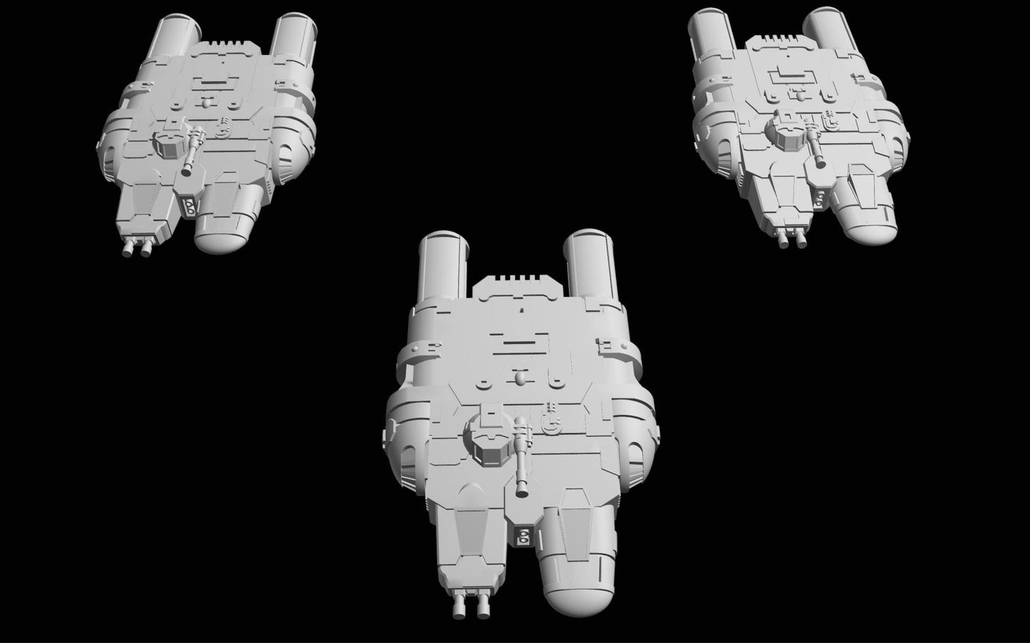 SW Armada Rebels H Wing 9pcs - Wargaming - Table top - 3D printed miniatures