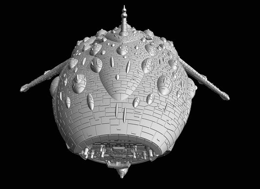MC108 Skar Akan Star Defender Dreadnought: 3D Printed Armada proxy