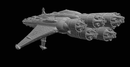 MC108 Skar Akan Star Defender Dreadnought: 3D Printed Armada proxy