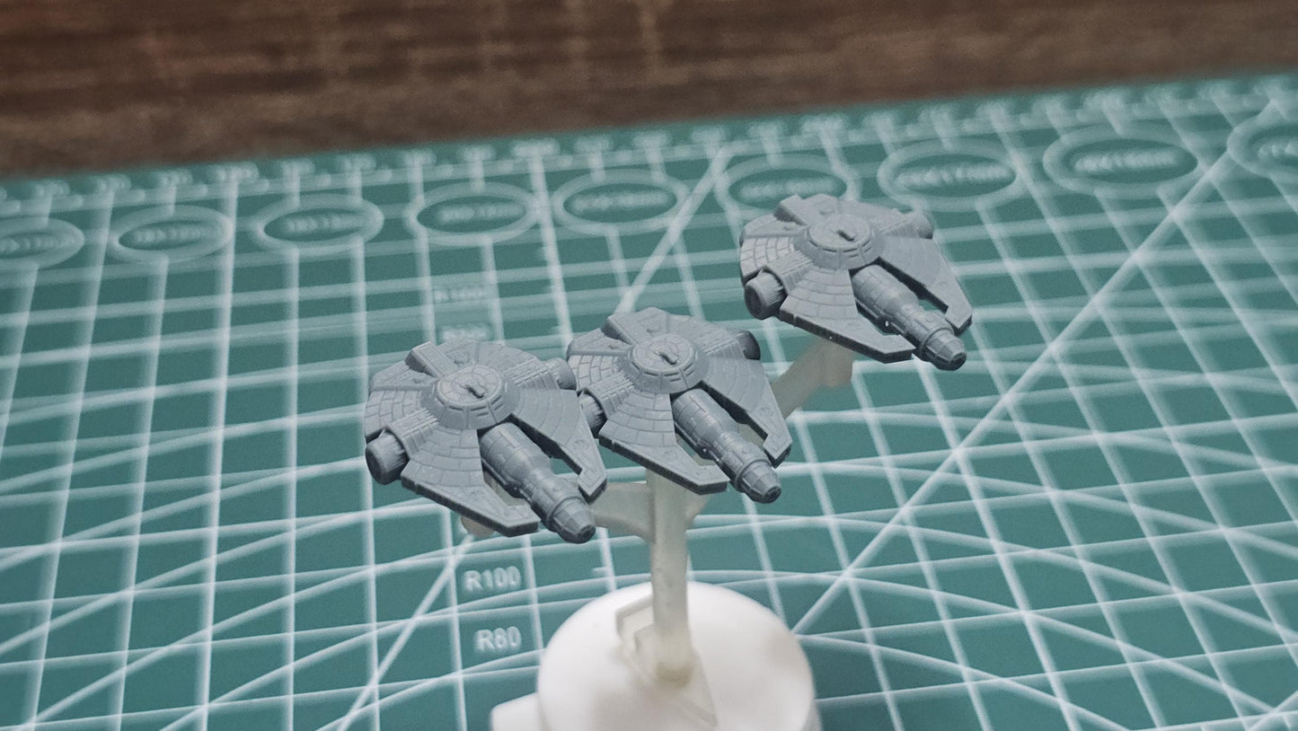 SW Armada Rebels YT-200 6pcs - Wargaming - Table top - 3D printed miniatures