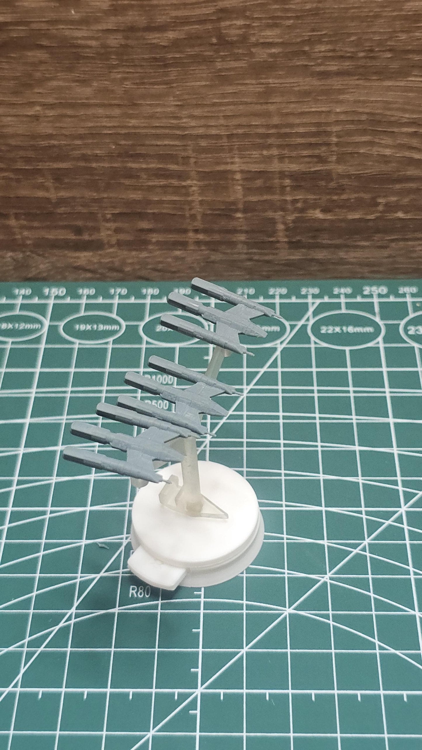 SW Armada Rebels M-Wing 9pcs - Wargaming - Table top - 3D printed miniatures